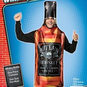 Whiskey bottle costume